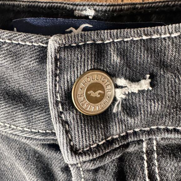 Hollister High-Rise Vintage Baggy Cargo Jeans Women’s 9R W29 L31 - Picture 2 of 4